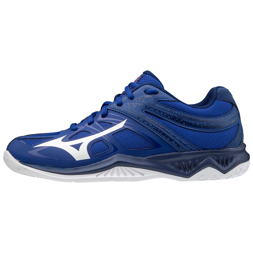 Mizuno Lightning Star Z5 - Bayan Voleybol Ayakkabısı - Mavi/Beyaz/Pembe Türkiye (XYSDVC-873)